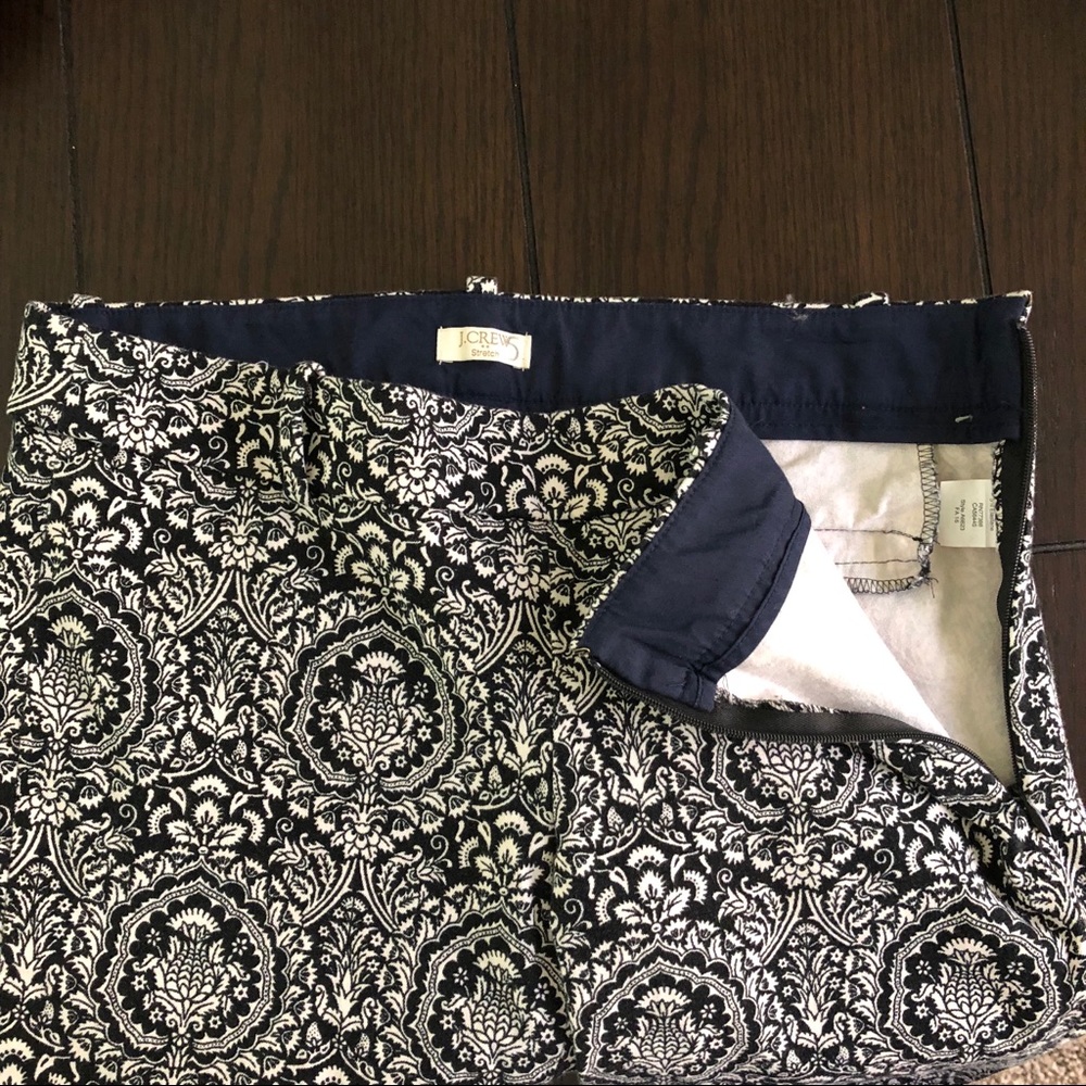 J. Crew | stretch Winnie pant floral paisley - Picture 5 of 5